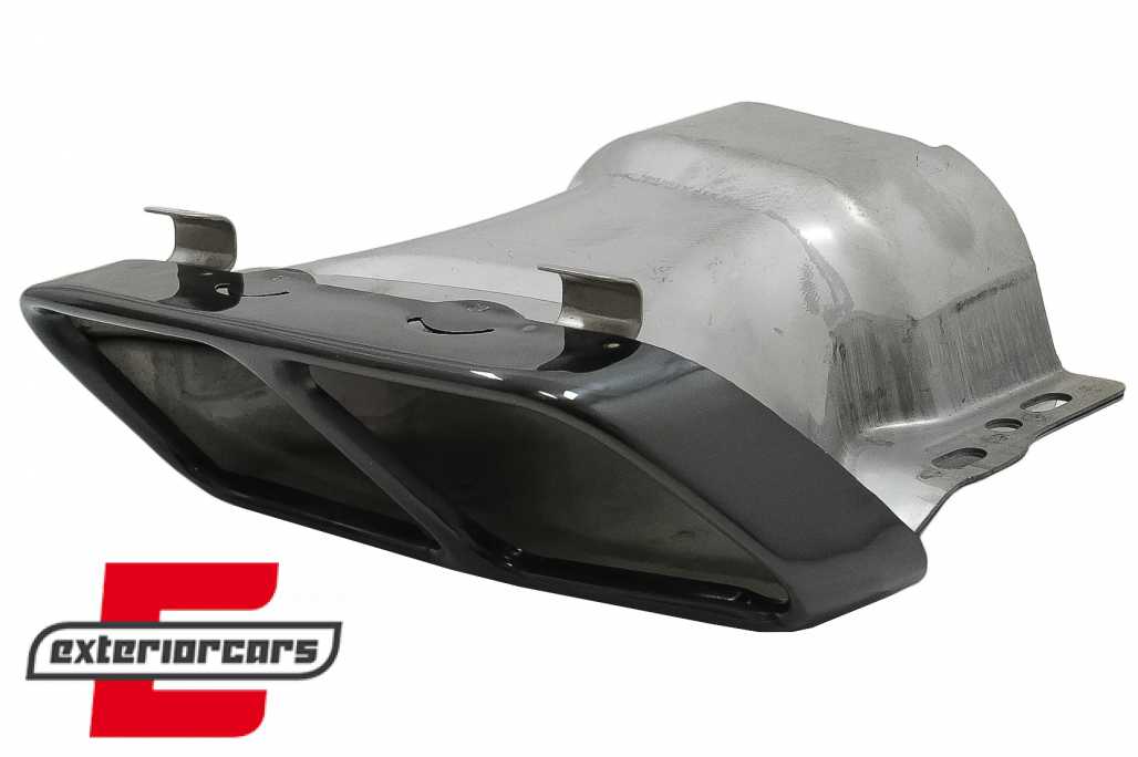 Nastavci auspuha A45 CLA45 AMG dizajn (crna) / Mercedes A-klasa W176 (2012-2018) CLA W117 C117 (2012-2018) - Slika 2