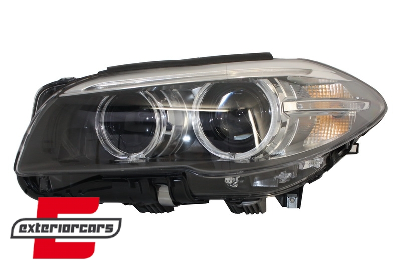 Prednja svjetla LED Angel Eyes TruDRL Xenon (crna) / BMW serije 5 F10 F11 (2011-2013) - Slika 3