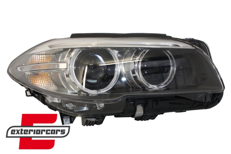Prednja svjetla LED Angel Eyes TruDRL Xenon (crna) / BMW serije 5 F10 F11 (2011-2013) - Slika 2