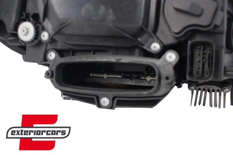 Prednja svjetla LED Angel Eyes TruDRL Xenon (crna) / BMW serije 5 F10 F11 (2011-2013) - Slika 6