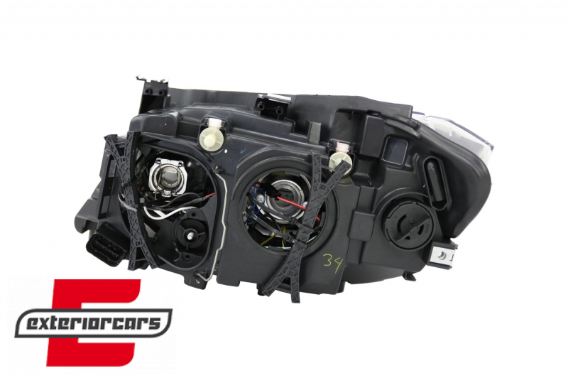 Prednja svjetla LED Angel Eyes Xenon look (crna) / BMW X1 E84 (2009-2012) - Slika 9