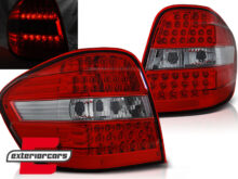 LED stražnja svjetla (crvena/kristal) / Mercedes ML klasa W164 (2005-2008)