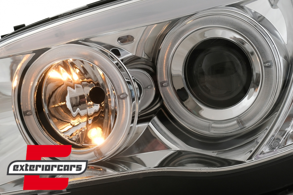 Prednja svjetla Angel Eyes (chrome) / BMW serije 1 E81 E82 E87 E88 (2004-2011) - Slika 11