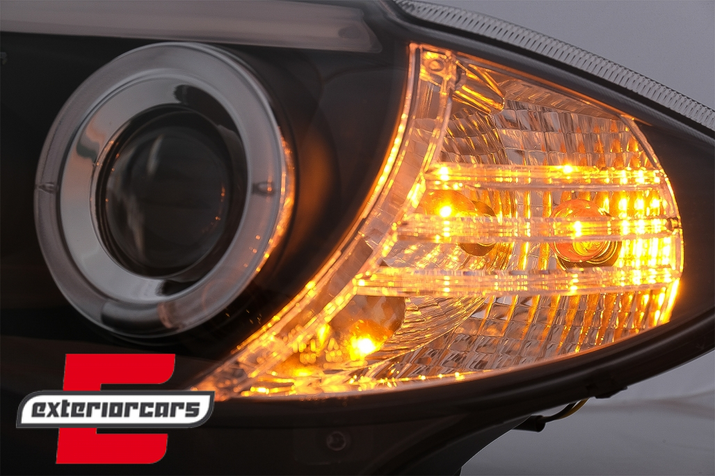 Prednja svjetla Angel Eyes (crna) / BMW serije 1 E81 E82 E87 E88 (2004-2011) - Slika 12