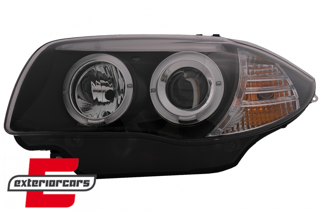 Prednja svjetla Angel Eyes (crna) / BMW serije 1 E81 E82 E87 E88 (2004-2011) - Slika 15
