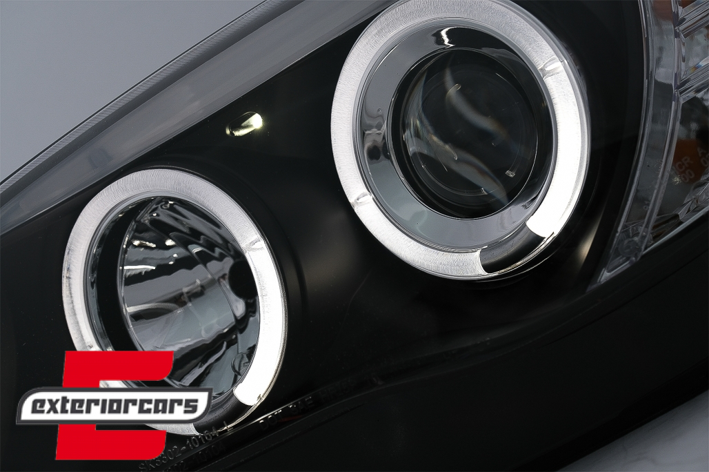 Prednja svjetla Angel Eyes (crna) / BMW serije 1 E81 E82 E87 E88 (2004-2011) - Slika 5