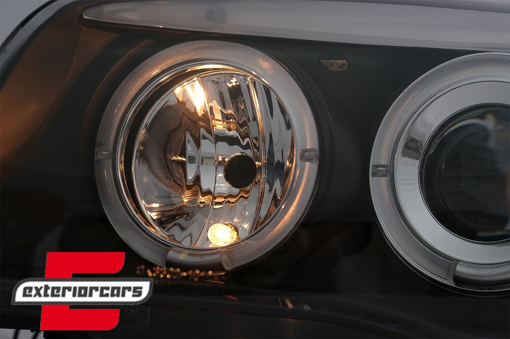 Prednja svjetla Angel Eyes (crna) / BMW serije 1 E81 E82 E87 E88 (2004-2011) - Slika 9