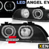 Prednja svjetla LED Angel Eyes Xenon (crna) / BMW serije 5 E39 (09.1995-06.2003)