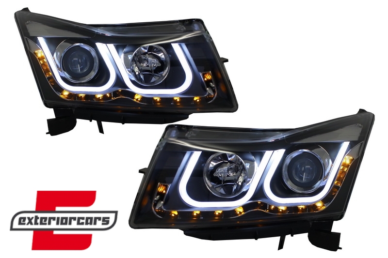 Prednja svjetla DAYLINE LED TubeLight dizajn / Chevrolet Cruze J300 (2008-2012) - Slika 4