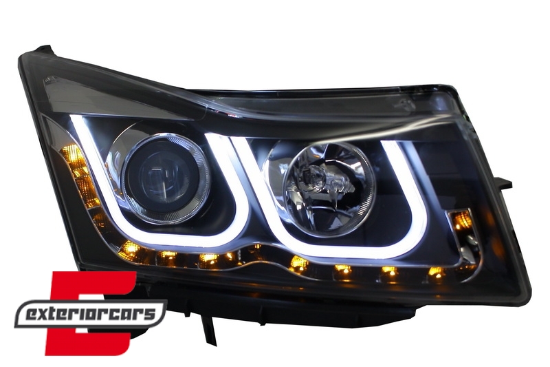 Prednja svjetla DAYLINE LED TubeLight dizajn / Chevrolet Cruze J300 (2008-2012) - Slika 5