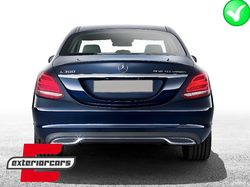 Difuzor zraka & nastavci auspuha C63 AMG dizajn / Mercedes C-klasa W205 S205 Standard (2014-2018) - Slika 10