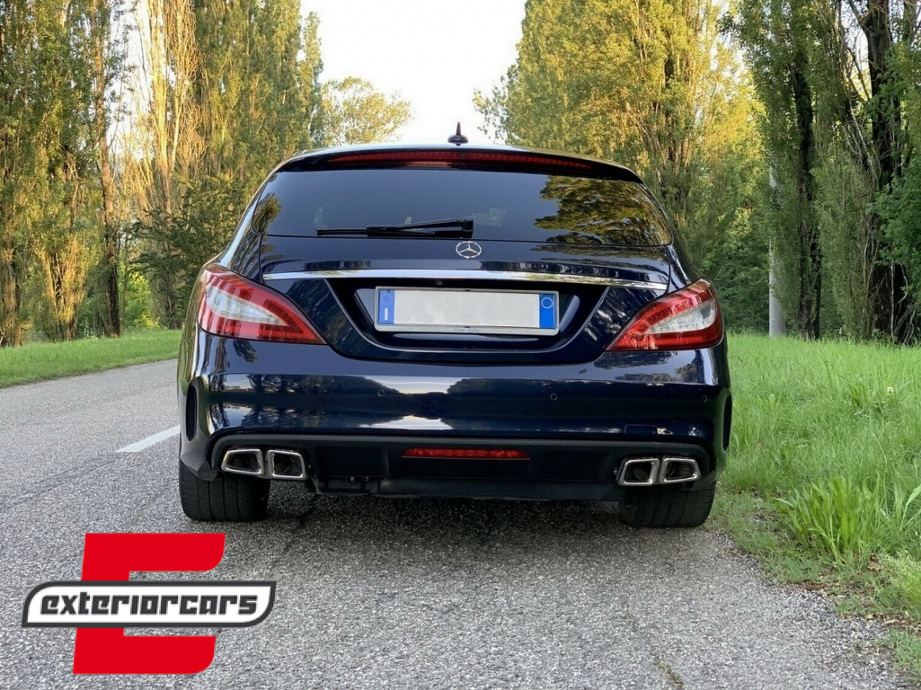 Nastavci auspuha ML63 CLS63 AMG dizajn (Chrome Edition) / Mercedes M-klasa W166 (2012-2015) CLS-klasa W218 Facellift - Slika 12