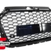 Prednja maska RS3 dizajn (piano crna) / AUDI A3 8V Facelift (2016-2019) - Slika 2