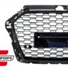 Prednja maska RS3 dizajn (piano crna) / AUDI A3 8V Facelift (2016-2019) - Slika 3