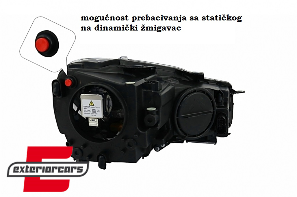 OSRAM prednja svjetla Xenon nadogradnja LEDriving LED Dinamički Sekvencijalni žmigavci GTI dizajn / VW Golf 6 VI (2008-2012) - Slika 8