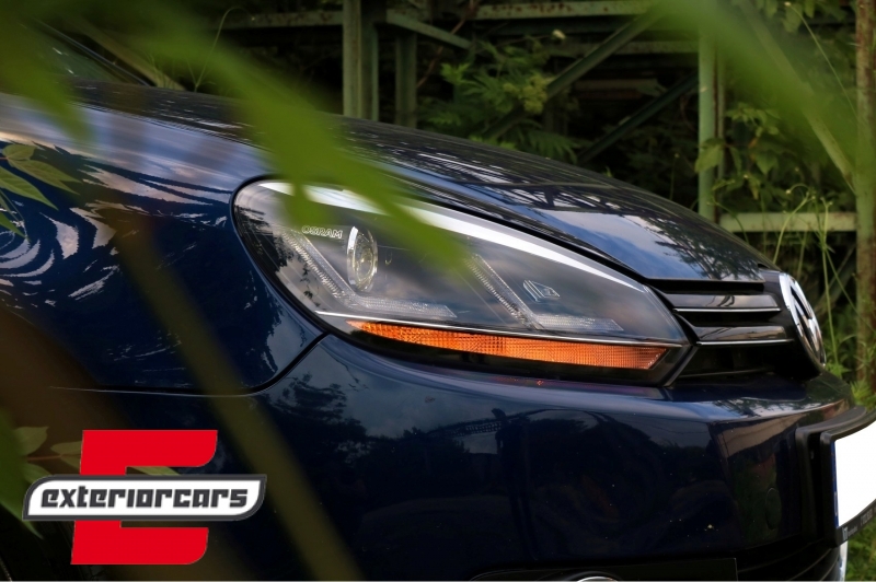 OSRAM prednja svjetla Xenon LEDriving LED SEQ žmigavci (chrome) / VW Golf 6 VI (2008-2012) - Slika 10