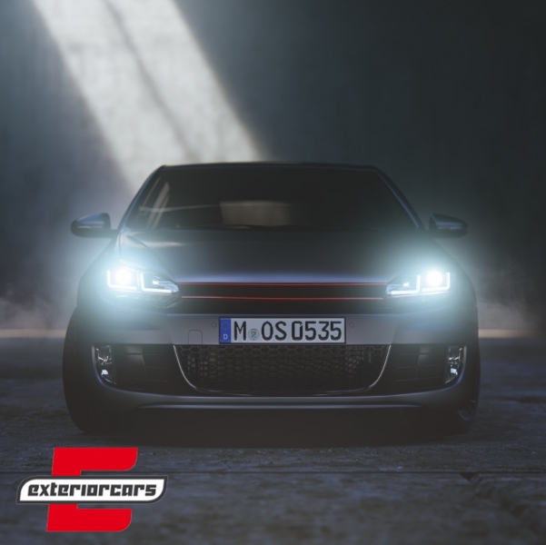 OSRAM prednja svjetla Xenon nadogradnja LEDriving LED Dinamički Sekvencijalni žmigavci GTI dizajn / VW Golf 6 VI (2008-2012) - Slika 15