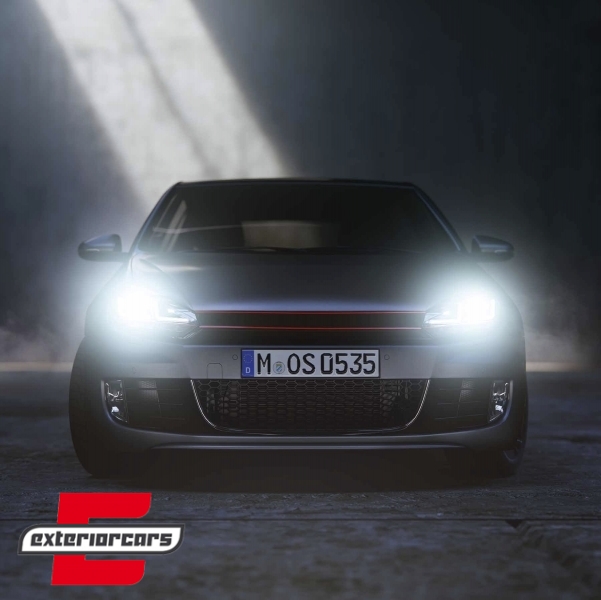 OSRAM prednja svjetla Xenon nadogradnja LEDriving LED Dinamički Sekvencijalni žmigavci GTI dizajn / VW Golf 6 VI (2008-2012) - Slika 17