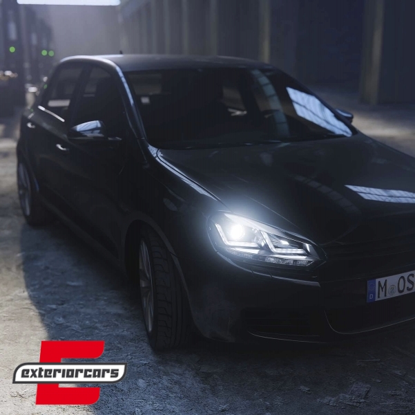OSRAM prednja svjetla Xenon nadogradnja LEDriving LED Dinamički Sekvencijalni žmigavci GTI dizajn / VW Golf 6 VI (2008-2012) - Slika 20