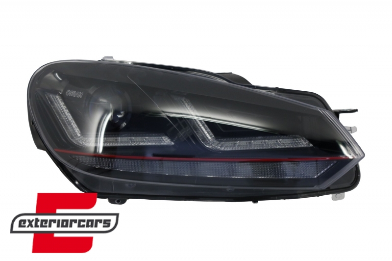 OSRAM prednja svjetla Xenon nadogradnja LEDriving LED Dinamički Sekvencijalni žmigavci GTI dizajn / VW Golf 6 VI (2008-2012) - Slika 6