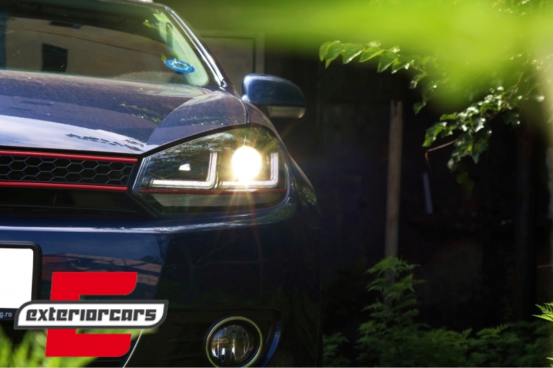 OSRAM prednja svjetla Xenon nadogradnja LEDriving LED Dinamički Sekvencijalni žmigavci GTI dizajn / VW Golf 6 VI (2008-2012) - Slika 9
