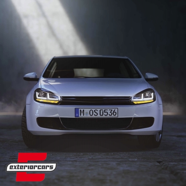 OSRAM prednja svjetla LEDriving LED Dynamic žmigavci (crna) / VW Golf 6 VI (2008-2012) - Slika 14