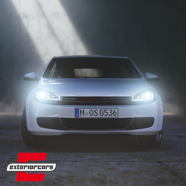 OSRAM prednja svjetla LEDriving LED Dynamic žmigavci (crna) / VW Golf 6 VI (2008-2012) - Slika 15