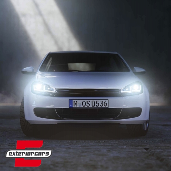 OSRAM prednja svjetla LEDriving LED Dynamic žmigavci (crna) / VW Golf 6 VI (2008-2012) - Slika 16
