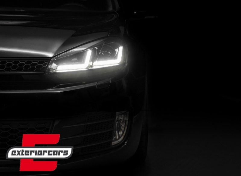 OSRAM prednja svjetla LEDriving LED Dynamic žmigavci (crna) / VW Golf 6 VI (2008-2012) - Slika 10