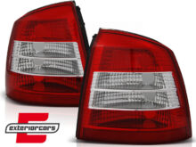 Stražnja svjetla (crvena/kristal) / Opel Astra G (1997-2004) hatchback 3V 5V
