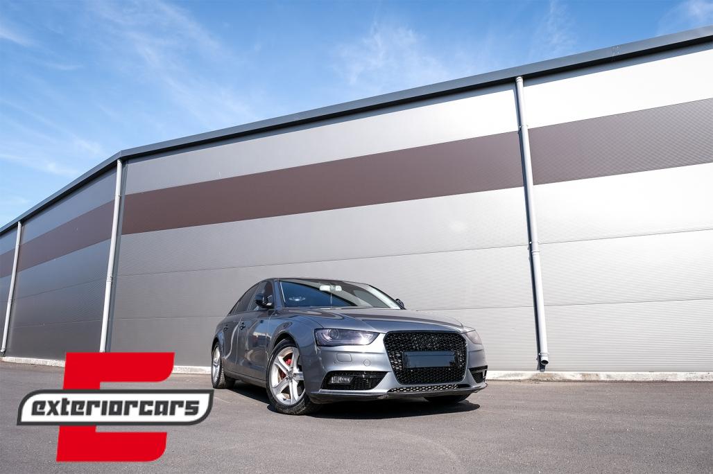 Bočne mrežice RS4 dizajn (piano crna) / AUDI A4 B8 Facelift (2012-2015) - Slika 5