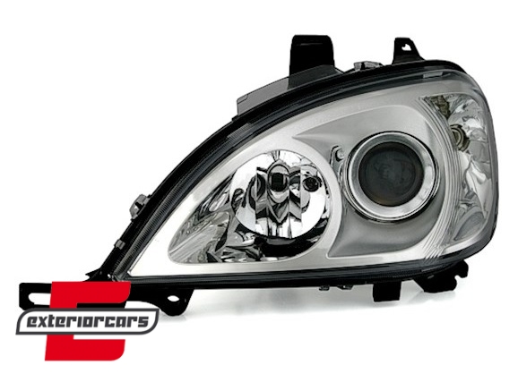 Prednja svjetla Facelift Xenon look (chrome) / Mercedes ML-klasa W163 (03.1998-08.2001) - Slika 2
