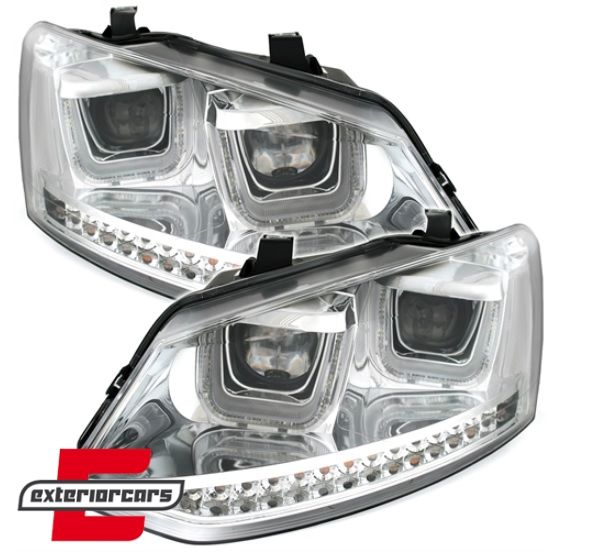 Prednja svjetla U-LED žmigavci (chrome) / VW Polo 6R (03.2009-03.2014) - Slika 6