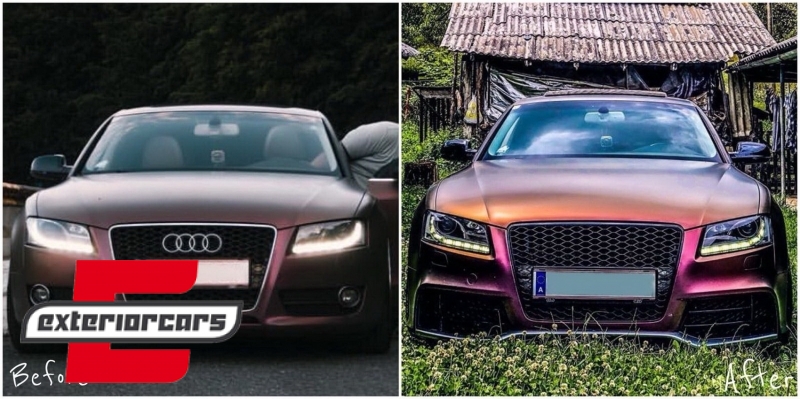 Prednji branik RS5 dizajn / Audi A5 8T (2007-2011) - Slika 7
