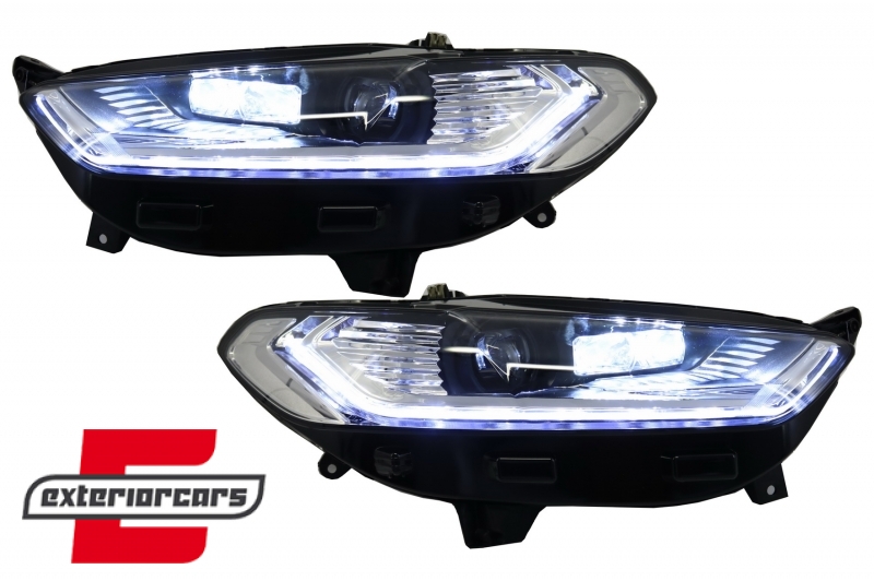 Prednja svjetla LED DRL SEQ žmigavci / Ford Mondeo MK5 (2014-2018) - Slika 6