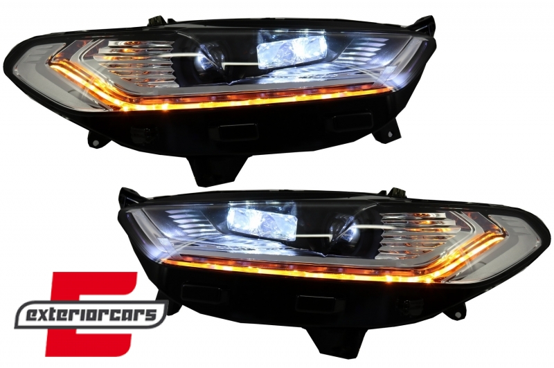 Prednja svjetla LED DRL SEQ žmigavci / Ford Mondeo MK5 (2014-2018) - Slika 9