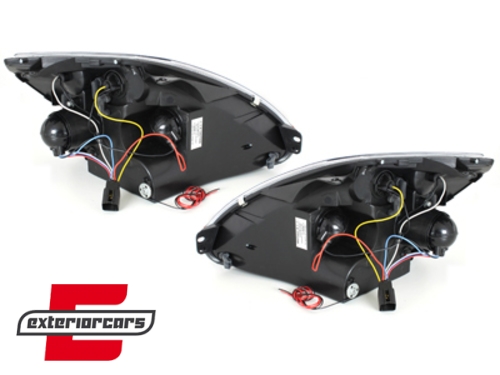 Prednja svjetla Angel Eyes (chrome) / Ford Fiesta (2002-08.2005) - Slika 5