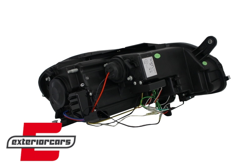 Prednja svjetla LED DRL LightBar (crna) / VW Volkswagen Passat B7 (2010-2014) - Slika 7