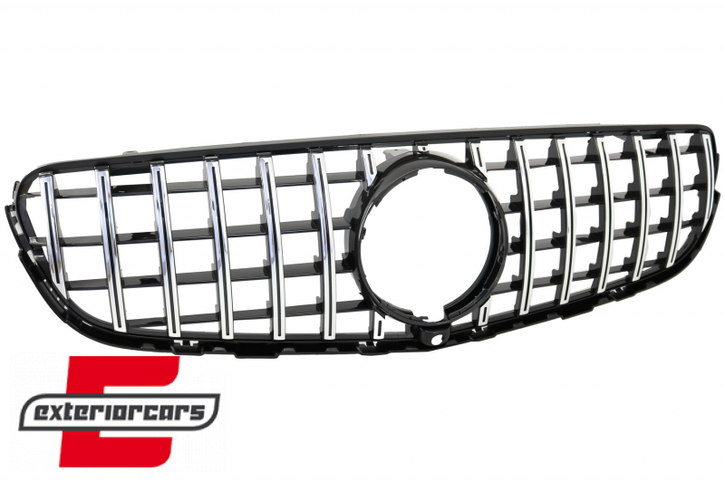 Prednja maska GT-R Panamericana dizajn 360° (chrome) / Mercedes GLC X253 C253 (2015-2018) - Slika 2