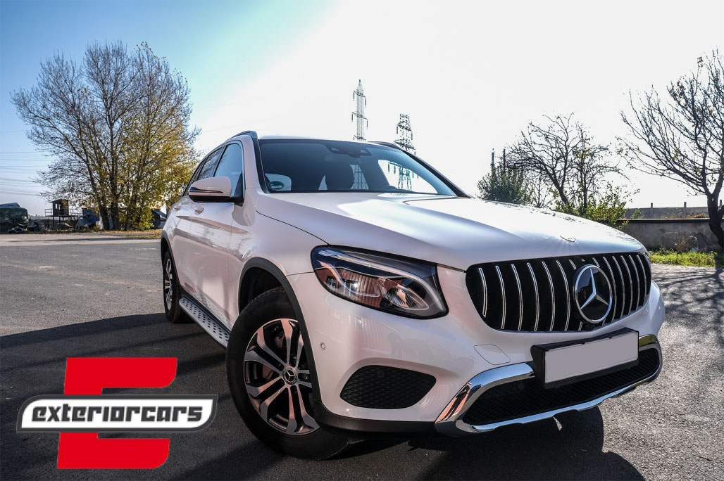 Prednja maska GT-R Panamericana dizajn (chrome) / Mercedes GLC X253 C253 (2015-2018) - Slika 6