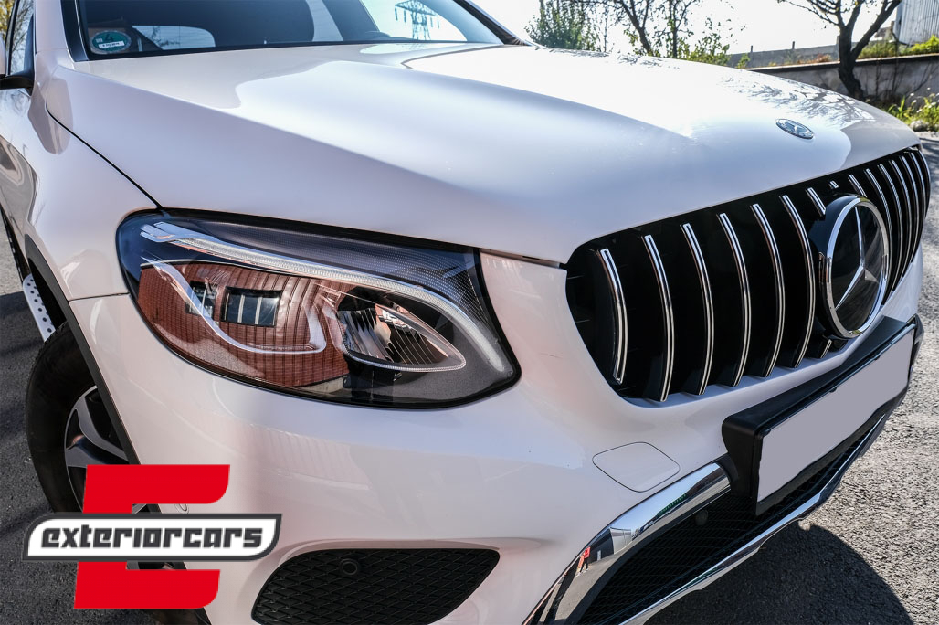 Prednja maska GT-R Panamericana dizajn (chrome) / Mercedes GLC X253 C253 (2015-2018) - Slika 7