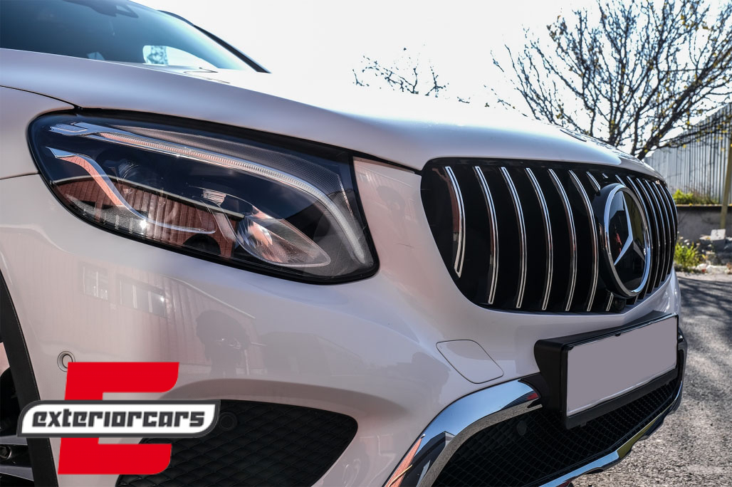 Prednja maska GT-R Panamericana dizajn (chrome) / Mercedes GLC X253 C253 (2015-2018) - Slika 8