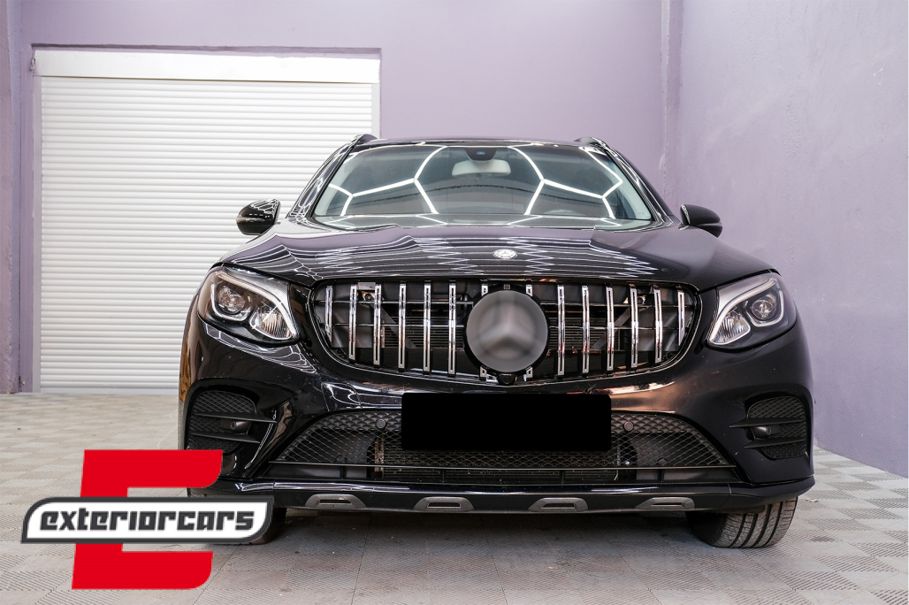 Prednja maska GT-R Panamericana dizajn 360° (chrome) / Mercedes GLC X253 C253 (2015-2018) - Slika 16