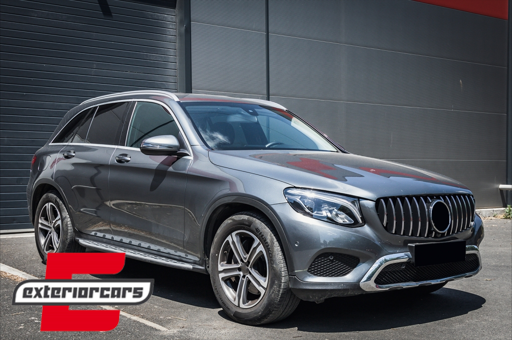 Prednja maska GT-R Panamericana dizajn 360° (chrome) / Mercedes GLC X253 C253 (2015-2018) - Slika 11