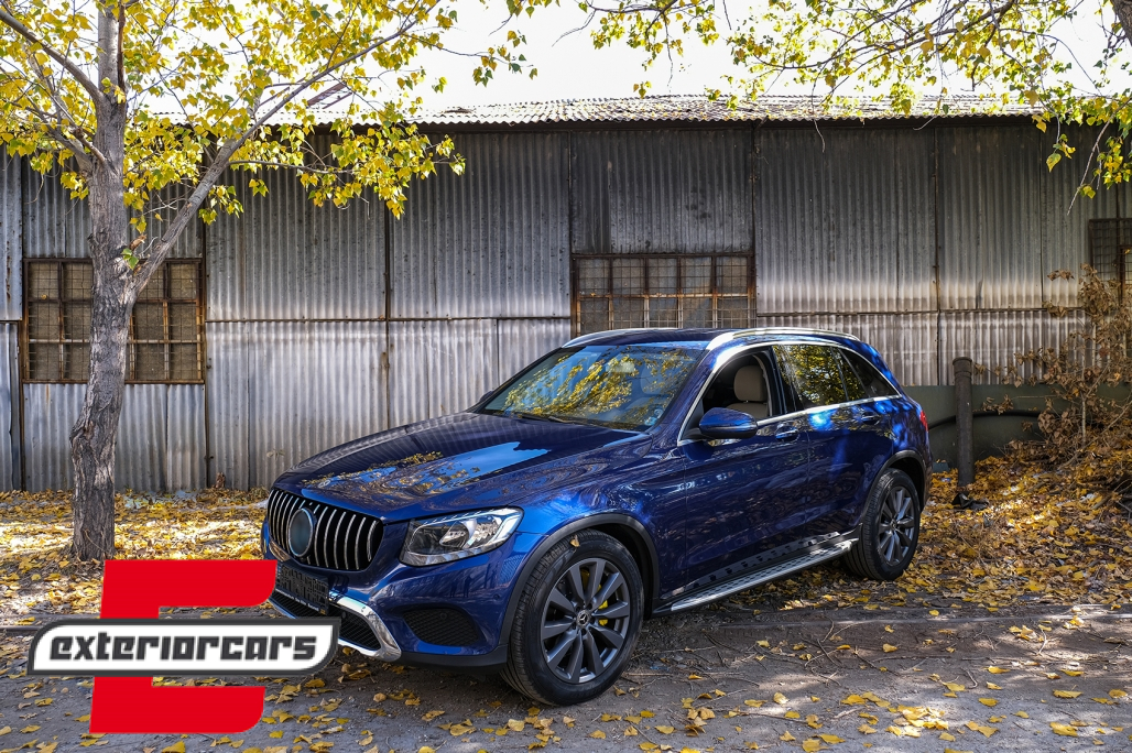 Prednja maska GT-R Panamericana dizajn 360° (chrome) / Mercedes GLC X253 C253 (2015-2018) - Slika 12