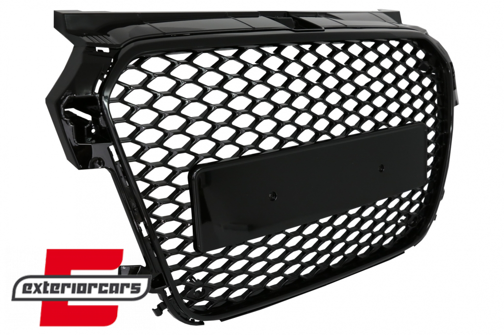 Prednja maska RS1 dizajn (piano crna) / Audi A1 8X (2010-2014) - Slika 2