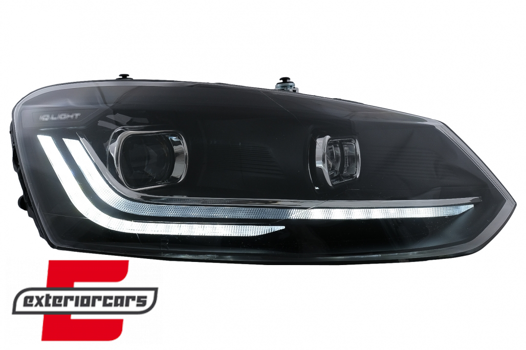 Prednja svjetla LED DRL SEQ žmigavci / VW Polo Mk5 6R 6C (2009-2017) - Slika 2