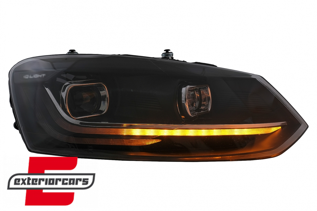 Prednja svjetla LED DRL SEQ žmigavci / VW Polo Mk5 6R 6C (2009-2017) - Slika 6