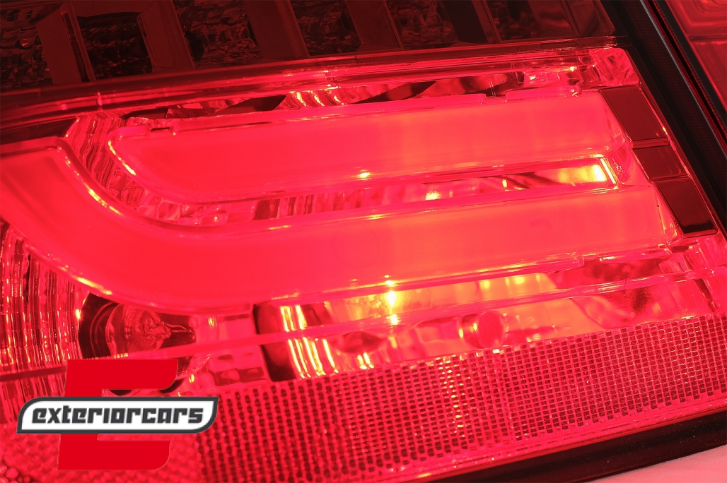 LED stražnja svjetla LightBar LCI dizajn (crvena) / BMW serije 3 E90 limuzina (2005-2008) - Slika 14