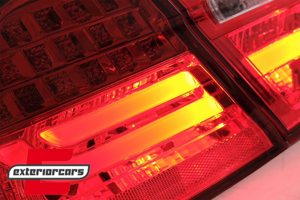LED stražnja svjetla LightBar LCI dizajn (crvena) / BMW serije 3 E90 limuzina (2005-2008) - Slika 5